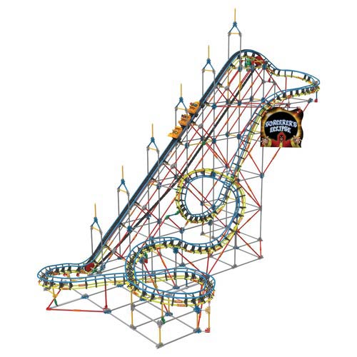K'NEX Sorcerer's Eclipse Rollercoaster Building Set